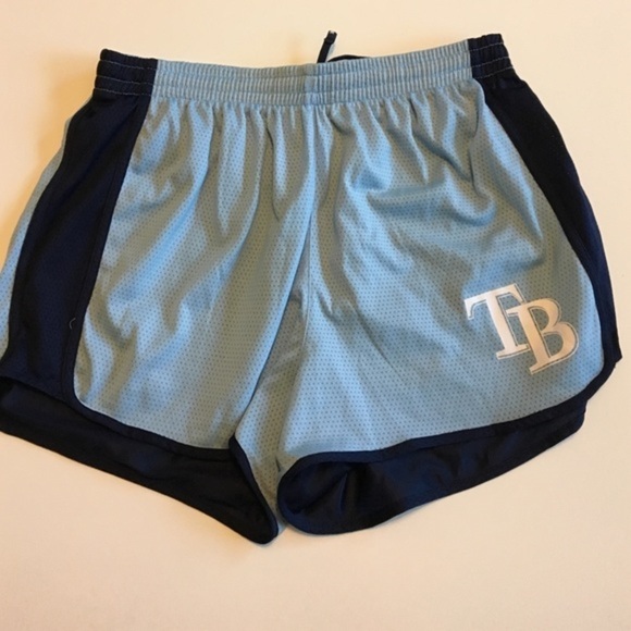 Light Blue VS Pink Mesh Rays shorts size M - Picture 1 of 4